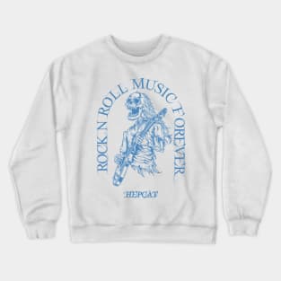 Hepcat /// Skeleton Guitar Player Crewneck Sweatshirt